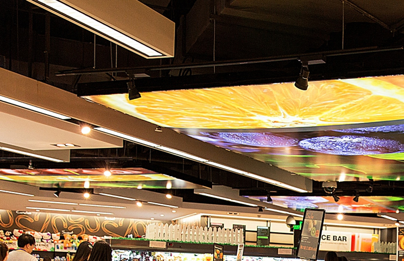 LG05S ângulo de feixe de 120 ° Slim LED Batten ajuste