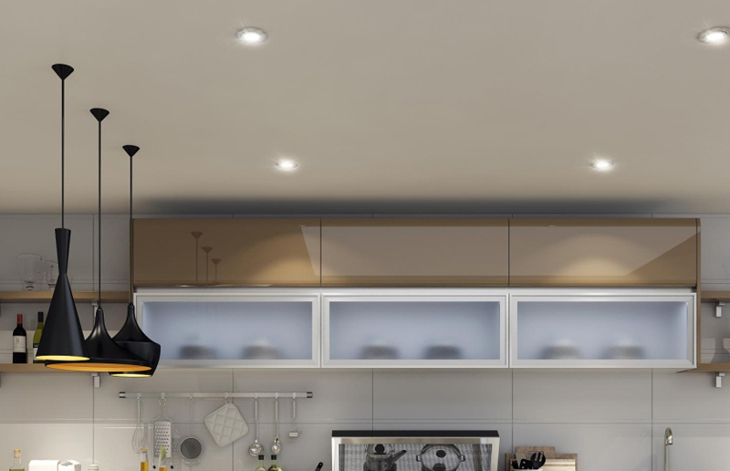 LG09G AC220-240V Recarregável antepara de emergência LED
